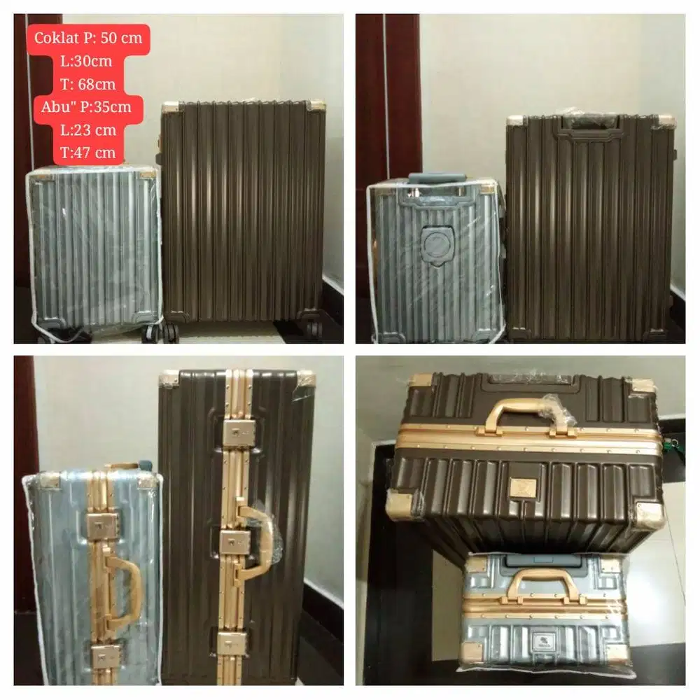 OBRAL koper baru dan bekas pakai yg masih 95% baru. DIJAMIN BAGUS !!!
