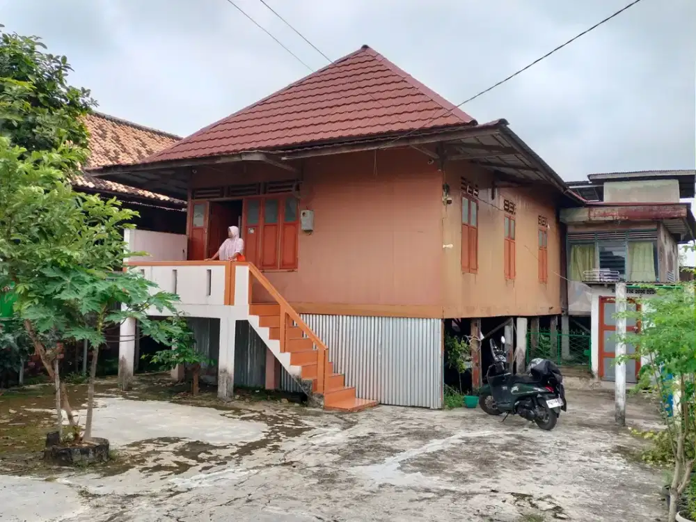 Dijual Tanah Bonus Rumah Dan Kolam Ikan Ditengah Kota Palembang Bisa Nego