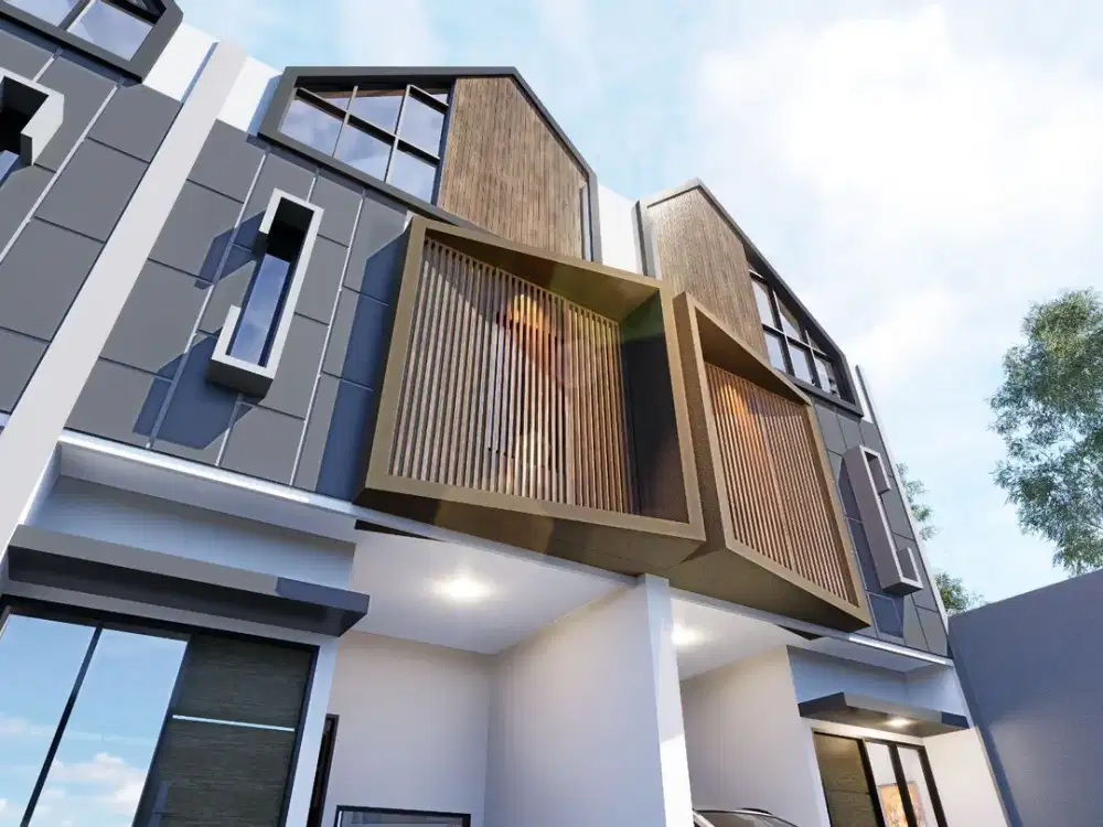 DIJUAL TOWN HOUSE BARU AKSES JALAN RAYA TIMBUL JAGAKARSA JAKARTA SELATAN
