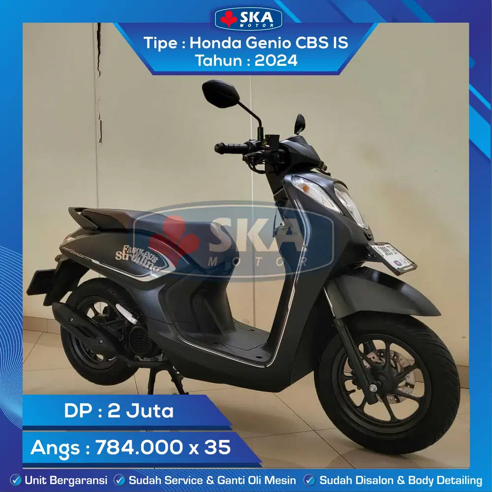 Honda Genio CBS ISS Tahun 2024