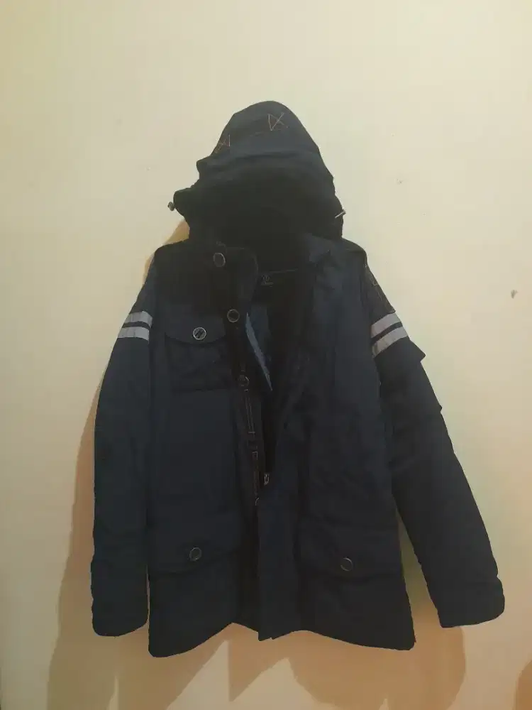 Jaket gelembung gropcort size XL mulus no minus