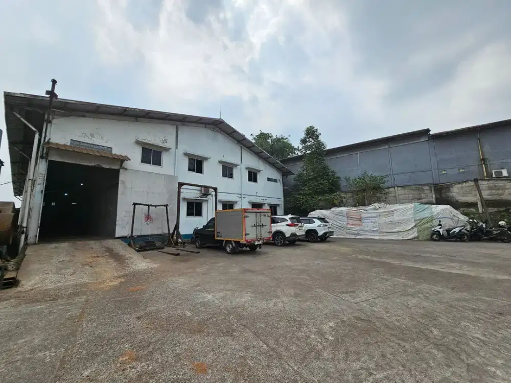 Dijual Cepat Ex Pabrik Luas 9000 M2 di Daerah Pemda Tigaraksa