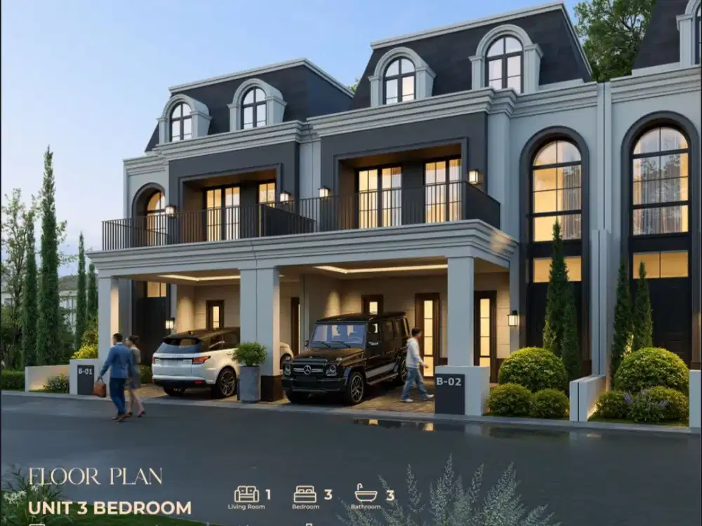 AMERICAN CLASSIC DESAIN RUMAH MEWAH THE COSMO PARADISE GUNUNGPATI