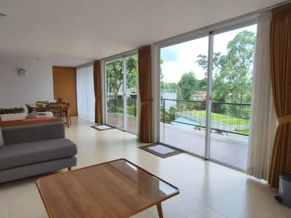 Luxury Rumah Villa Dengan Desain Modern, Berlokasi Di Kawasan Tenang Dago Village, Bandung