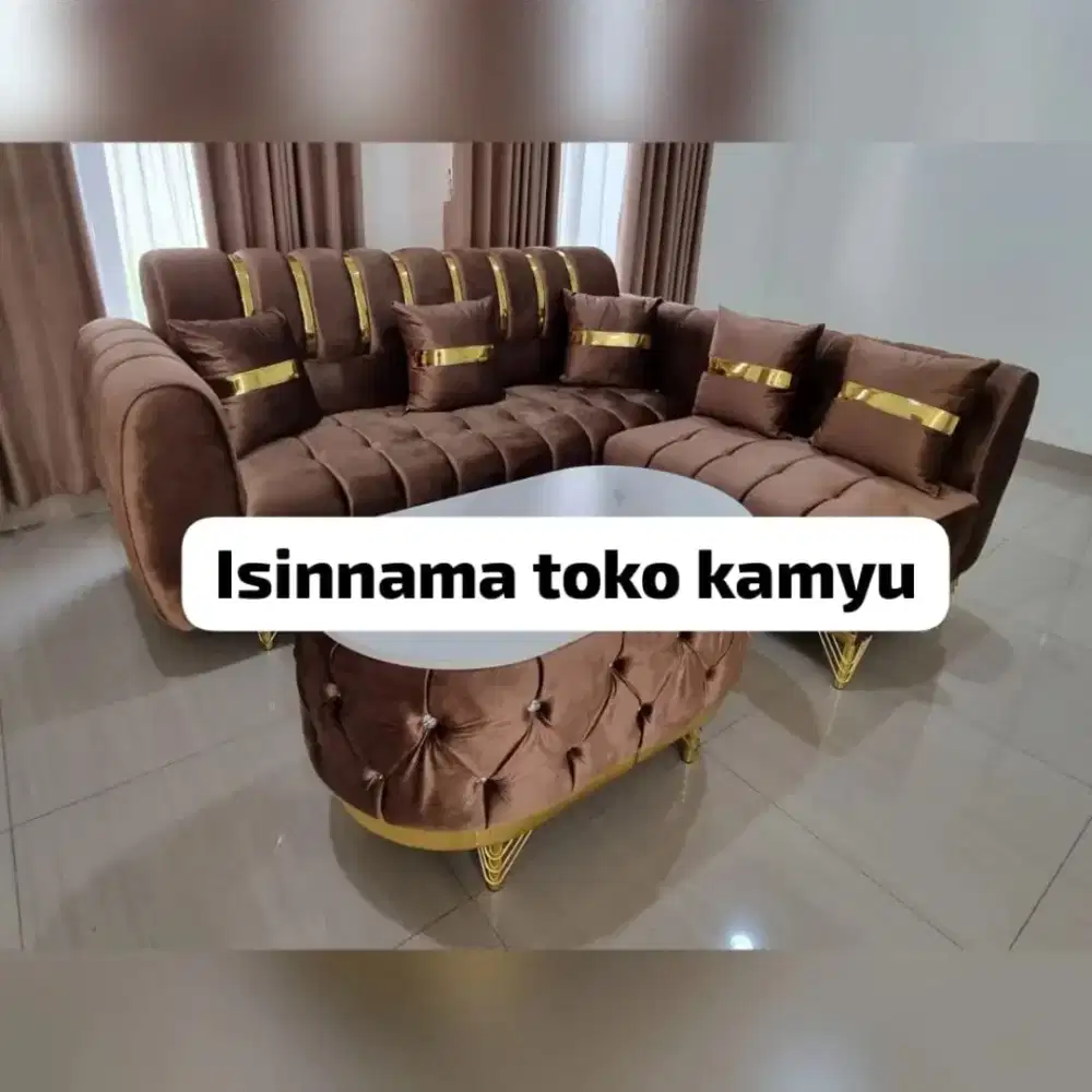Sofa sudut listgold