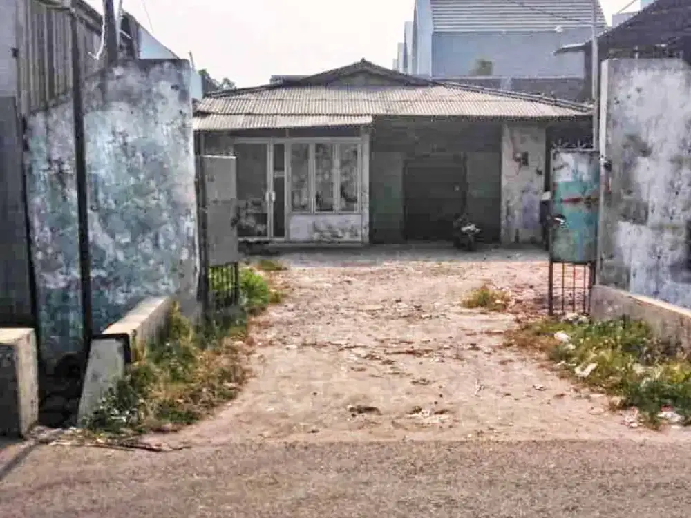 Tanah + Gudang Strategis di Semanan Jakarta Barat, Bebas Banjir & Bisa Truk Tronton, 300m² Dekat Tol