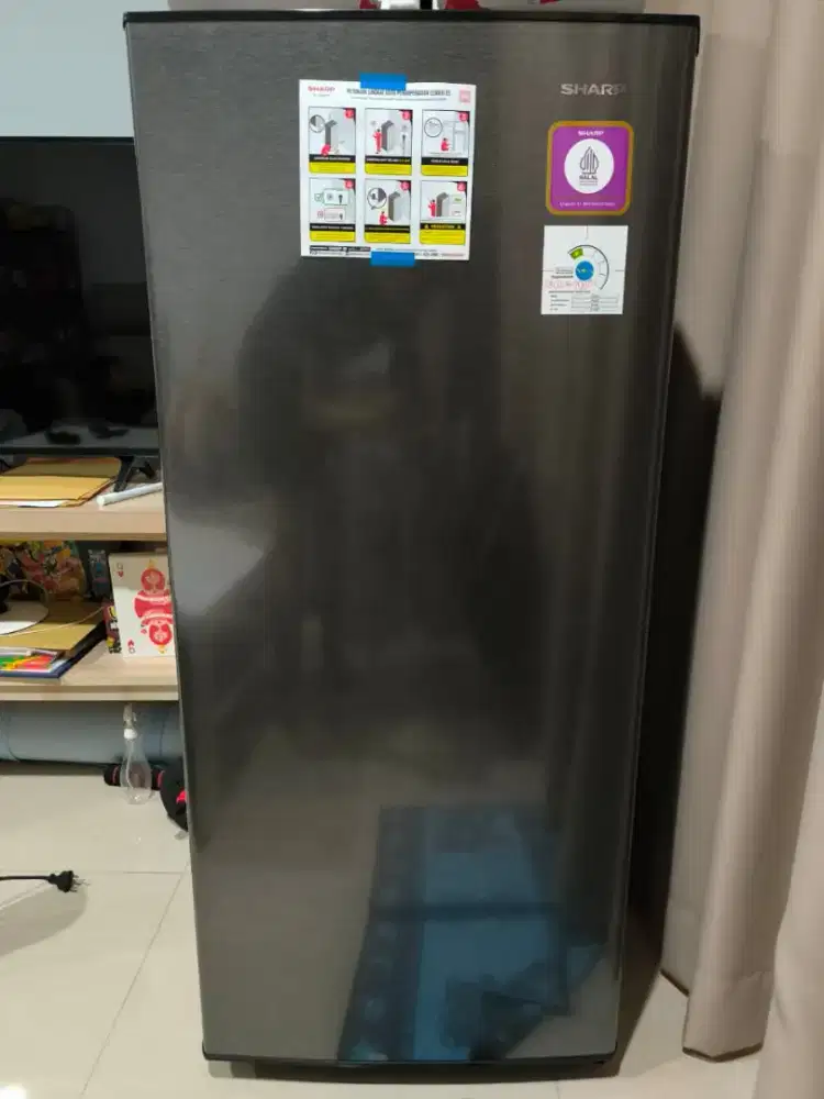 Sharp Kulkas 1 Pintu SJ-N192N-HS (Kirei Edition)