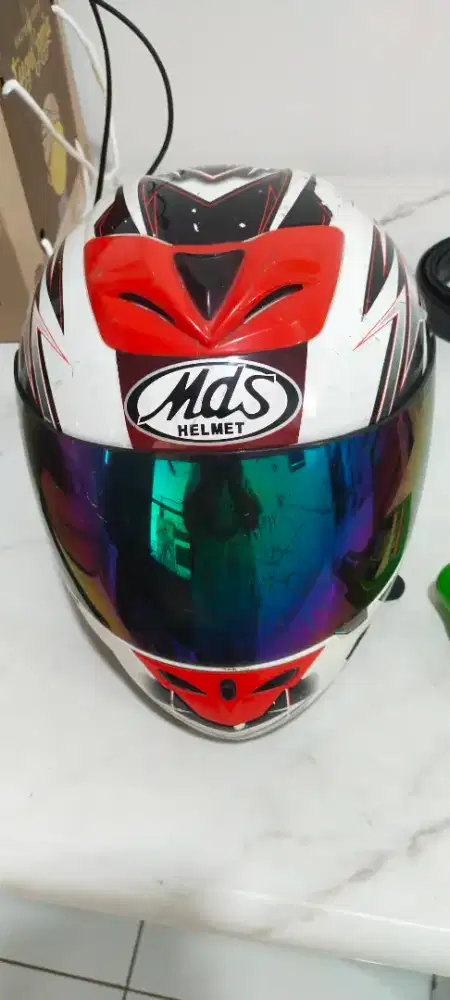 Helm Mds Merah Putih