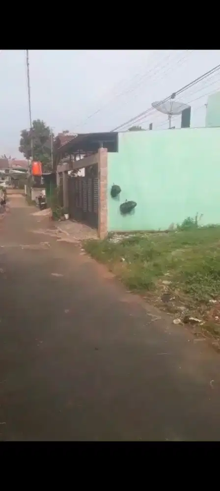 Tanah dijual strategis 445m²(2.7jt)aks mobil Kalimulya Cilodong Depok