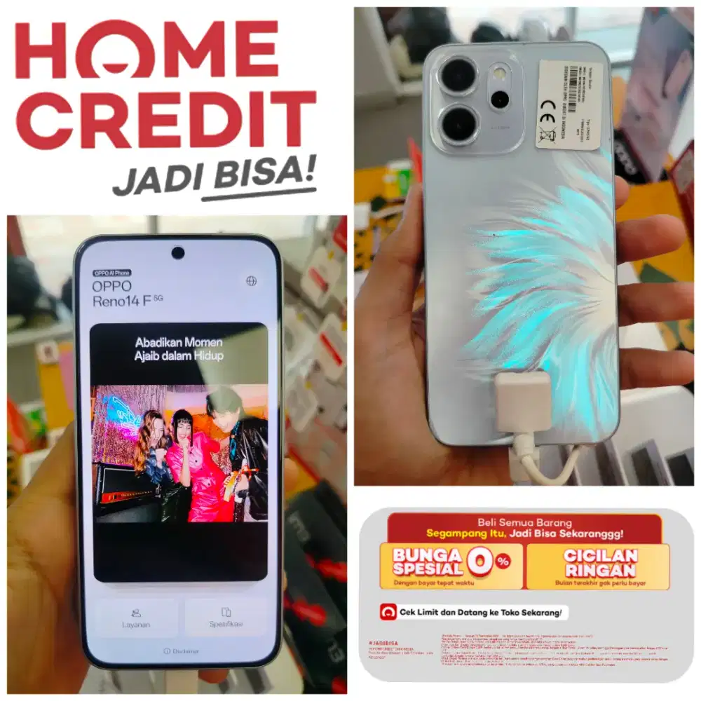 Promo Oppo Reno 14F 5G Ram 12 Penyimpanan 512GB