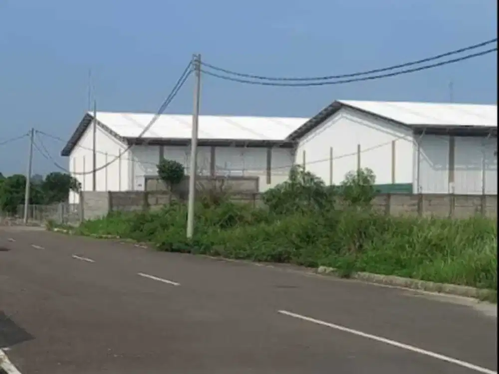 Di Jual pabrik di kawasan industri Tigaraksa - Tangerang