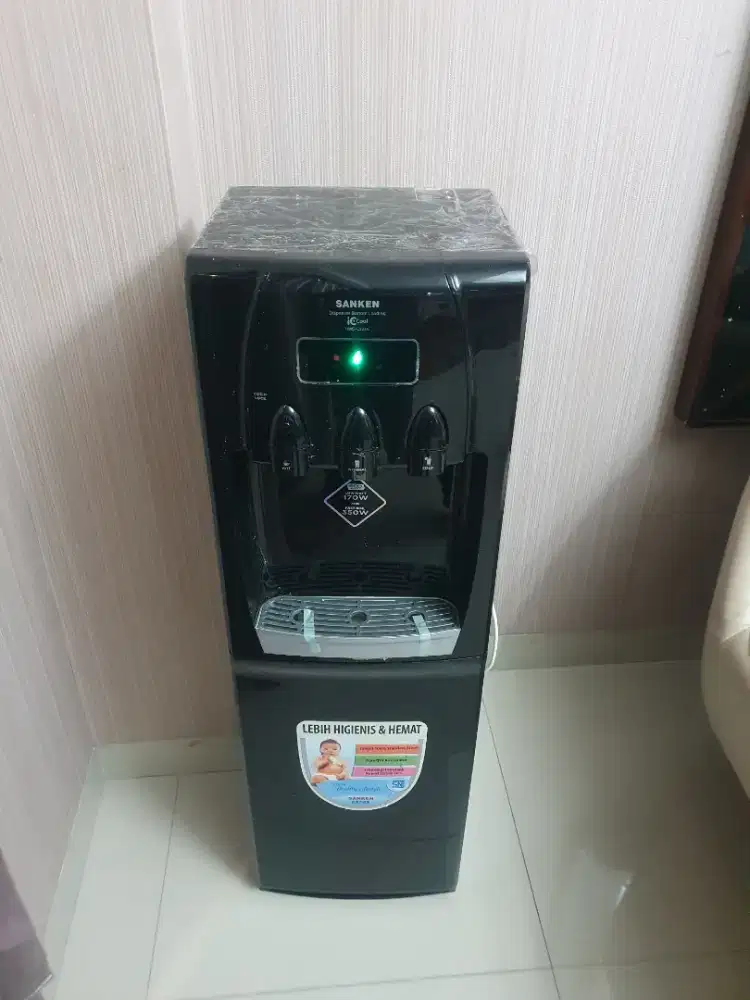 Dispenser Sanken Galon Bawah HWD-C5231C Kondisi Seken Bekas Pakai