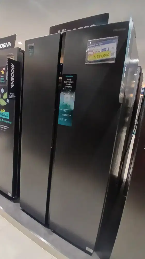 KULKAS HISENSE REFRI SIDE BY SIDE