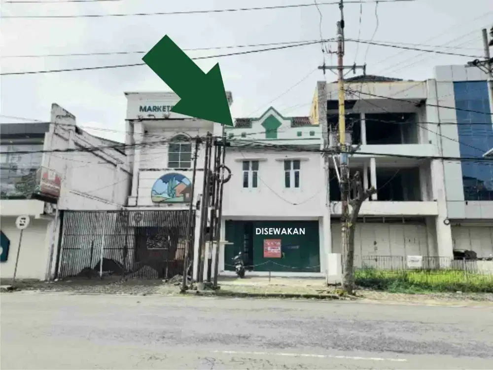 Disewakan Ruko 2 Lantai Strategis Tengah Kota Purwokerto
