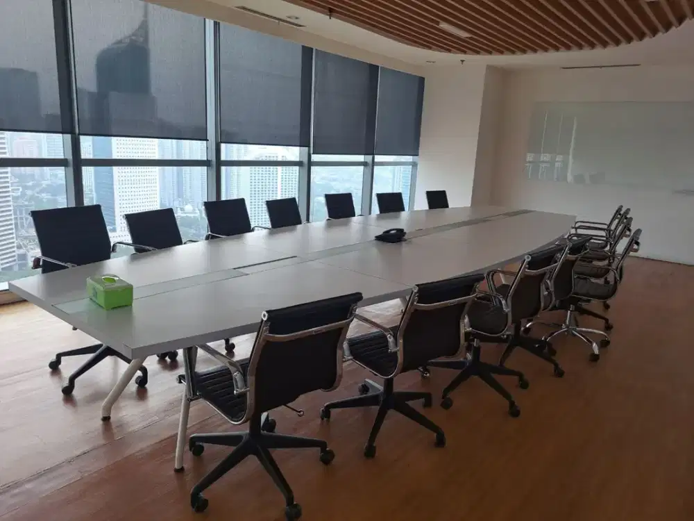 SEWA KANTOR  DI JAKARTA PUSAT  THAMRIN  732M2  FURNISHED   285K NEGO