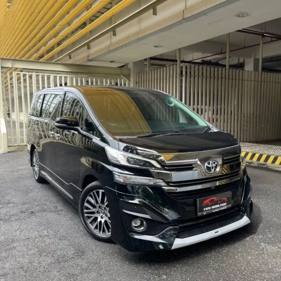 toyota vellfire g limited 2.5 AT 2017 hitam