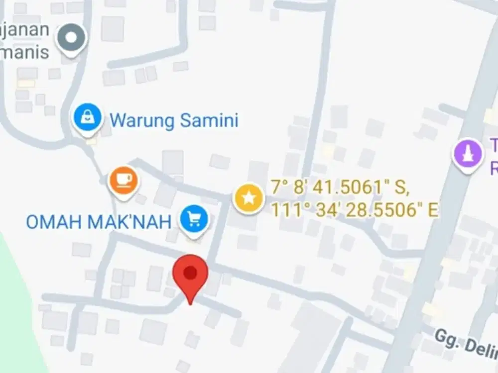 DIJUAL TANAH STRATEGIS DEKAT JALAN BYPASS WONOREJO, CEPU