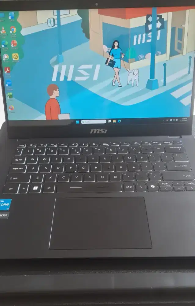 Laptop msi pemakaian 1 bulan