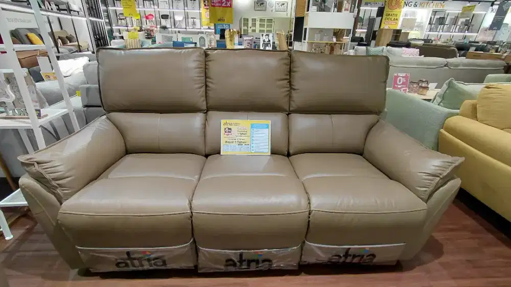 SOFA RECLINER BILLY 3 SEATER ATRIA
