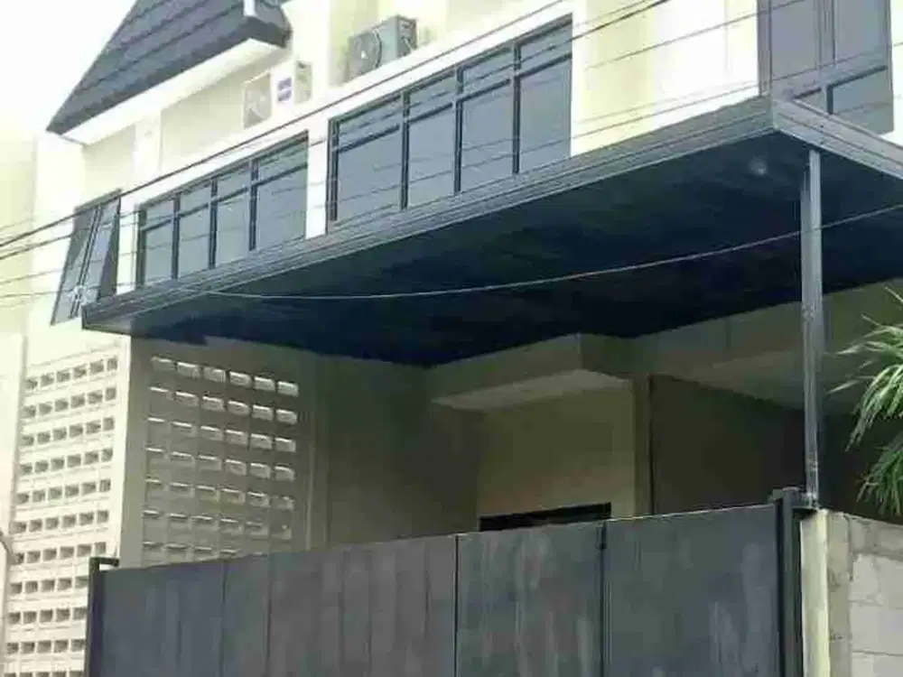 RUMAH BARU 2 LANTAI MINIMALIS MURAH LOKASI DI PERUMAHAN. PONDOK WAGE INDAH 2 KEC. WARU ALOHA