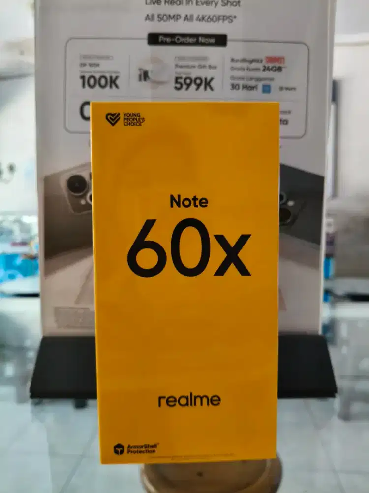 REALME NOTE 60X HP 1 JUTAAN