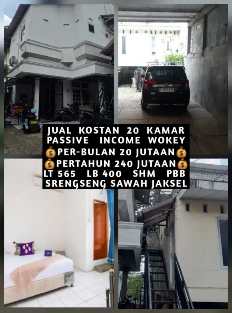 JUAL KOS KOST KOSAN KOSTAN SRENGSENG SAWAH DEKAT KAMPUS UI & PANCASILA