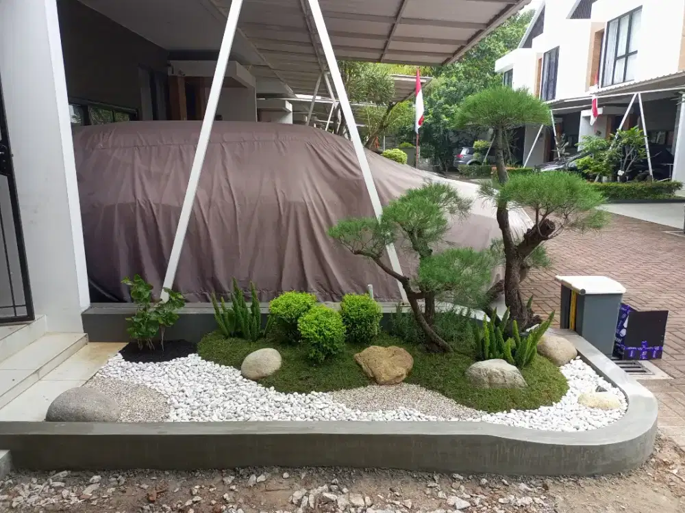Jasa pembuatan taman minimalis