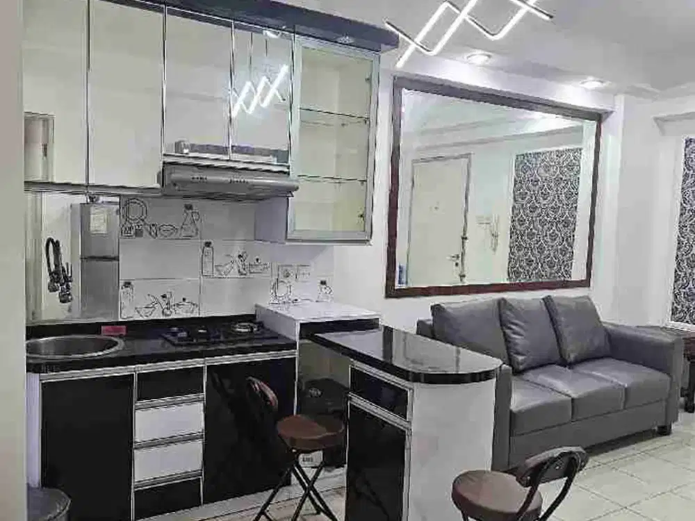 Apartemen greenbay 2 kamar siap huni full furnished