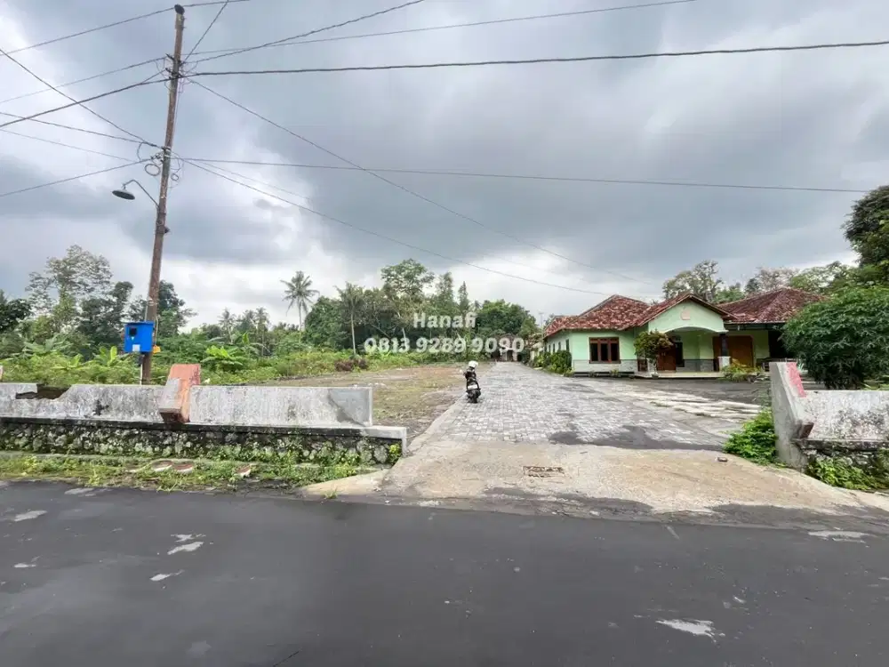 Tanah Kavlingan dijual dekat Polsek Seyegan Cocok untuk Rumah