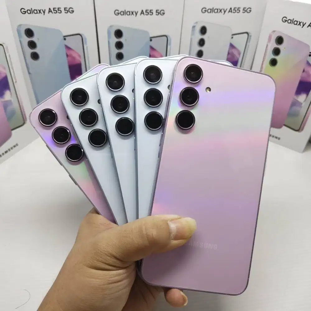 LIKE NEW GRESS!  FULLSET SAMSUNG GALAXY A55 5G 8/256 NO MINUS LENGKAP