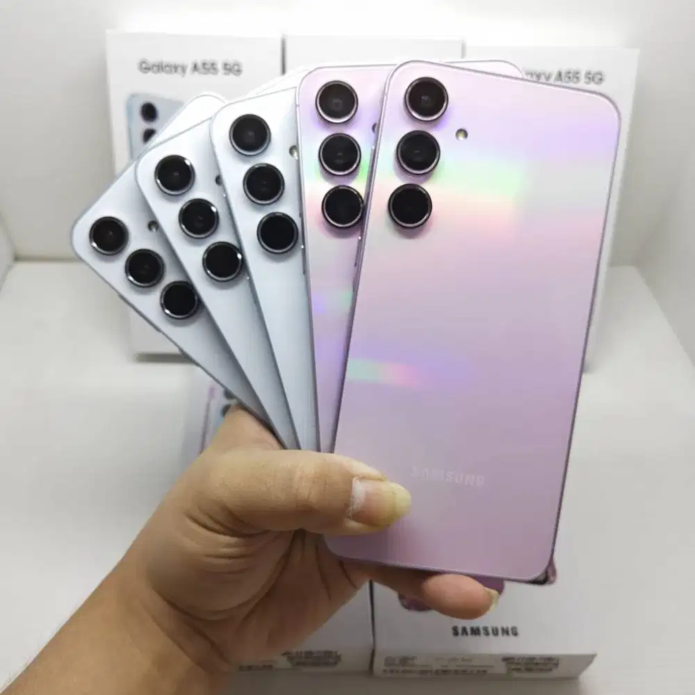LIKE NEW GRESS!  FULLSET SAMSUNG GALAXY A55 5G 12/256 NO MINUS LENGKAP