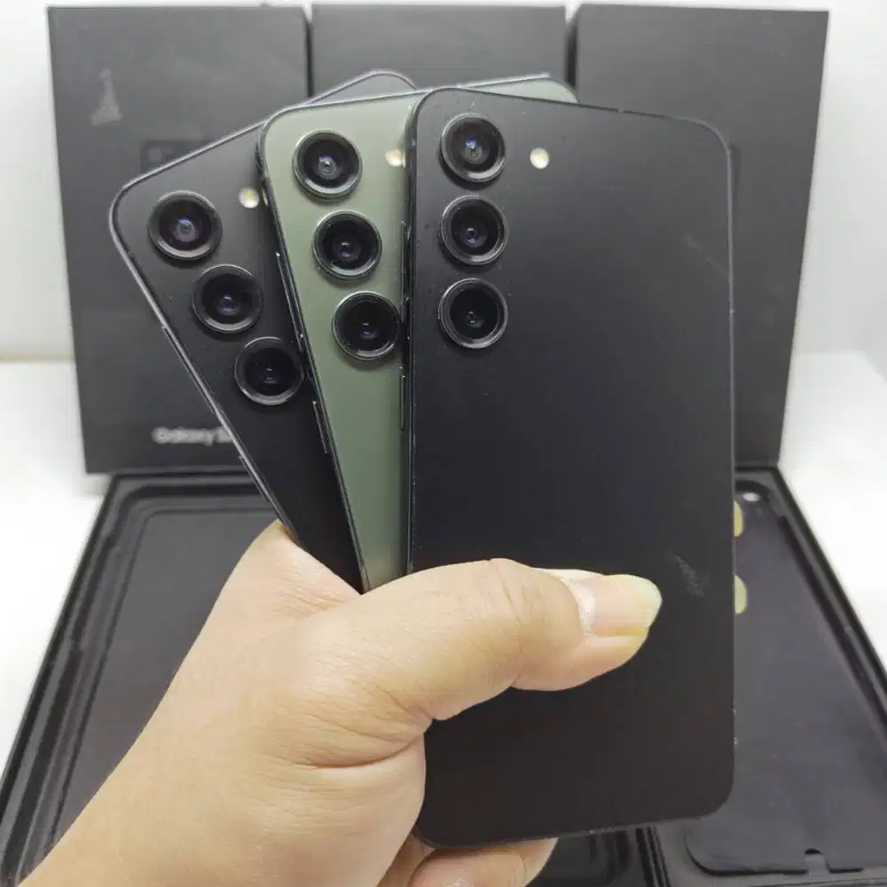 BARU MASUK MULUS MULUS FULLSET SAMSUNG GALAXY S23 5G 8/256 EX SEIN NO