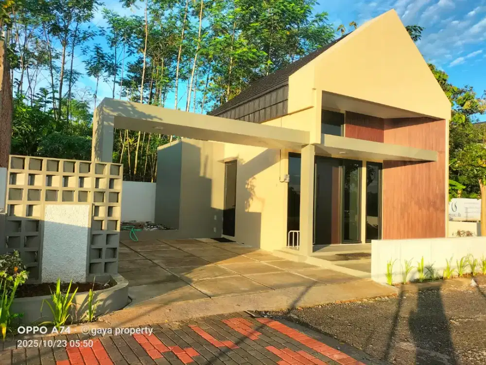 Ready rumah mijen view sawah