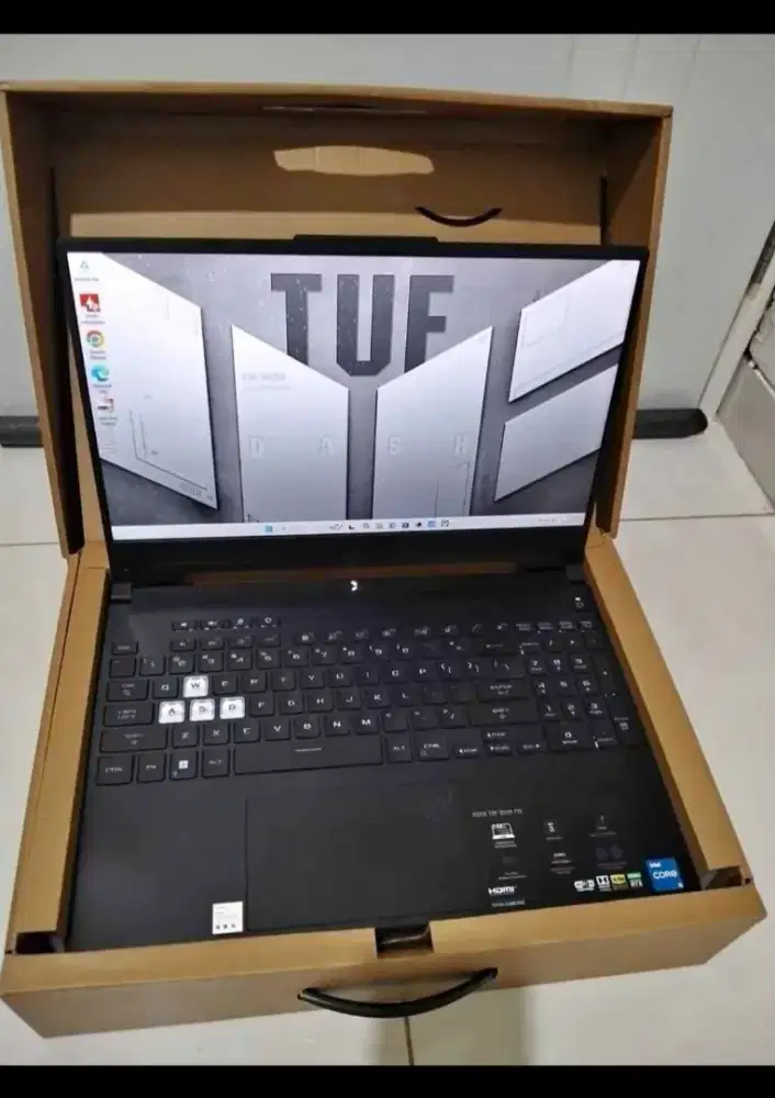 BU Asus Tuf Dash F15 FX517ZC garansi ON