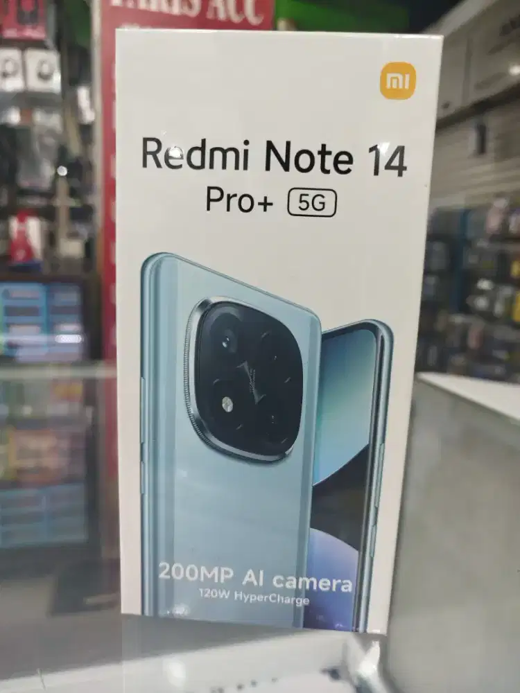 Redmi note 14 pro + 5G 12/512 barang baru garansi resmi