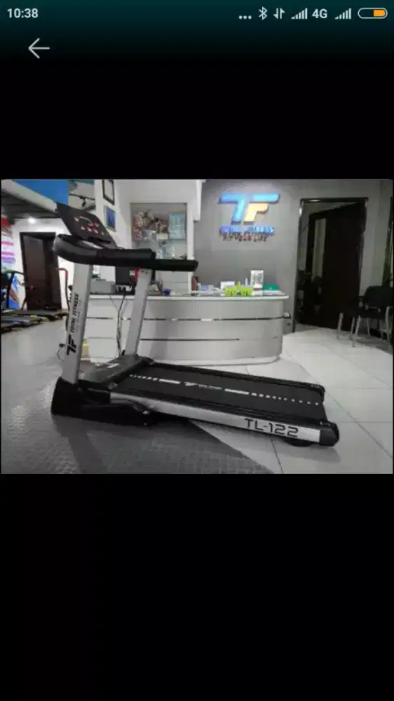 Alat fitnes treadmill elektrik tl 122 grey