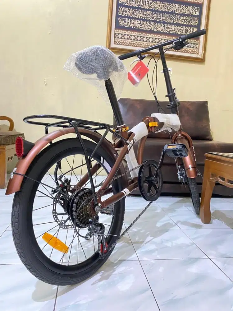 Sepedah lipat gajadi pakai ex hadiah kantor