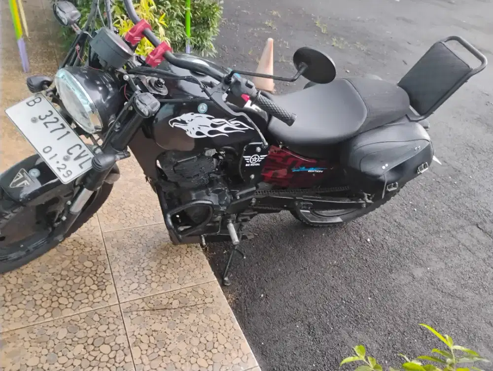 Bobber HD basic bison , pajak Dan plat on