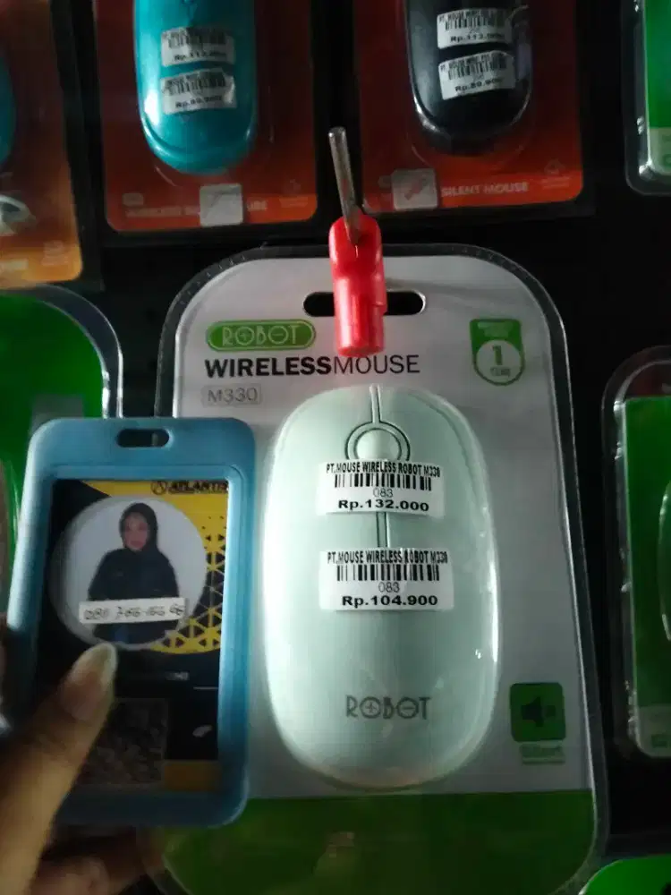 MOUSE WIRELESS ROBOT M330