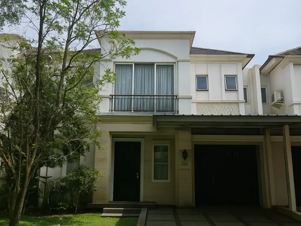 Jual Rumah Hadap Taman The Eminent New Vivacia BSD City