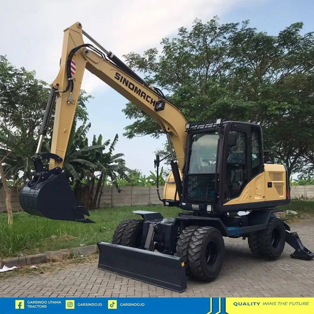 Brand New Sinomach | Wheel Excavator Sinomach GHT80 W Kelas 8 Ton 2026