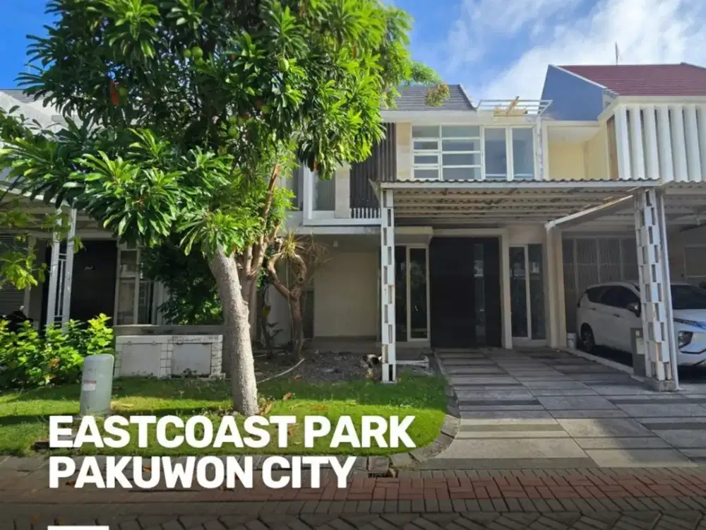 Rumah Eastcoast Park Pakuwon City MINIMALIS SIAP HUNI FURNISH
