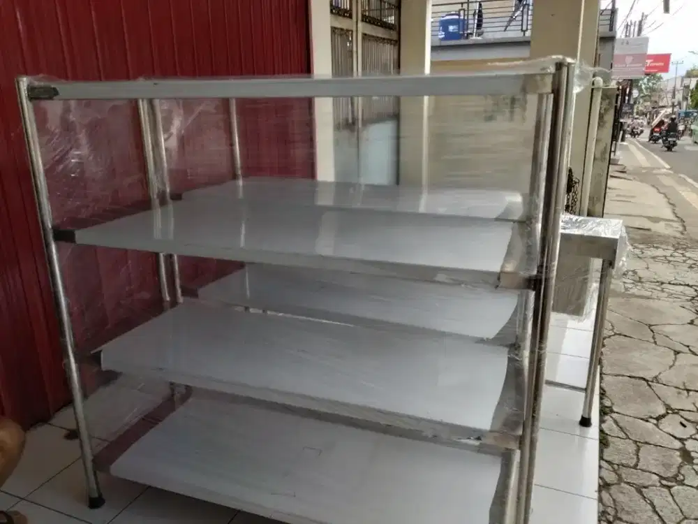Rak 4 susun stainless