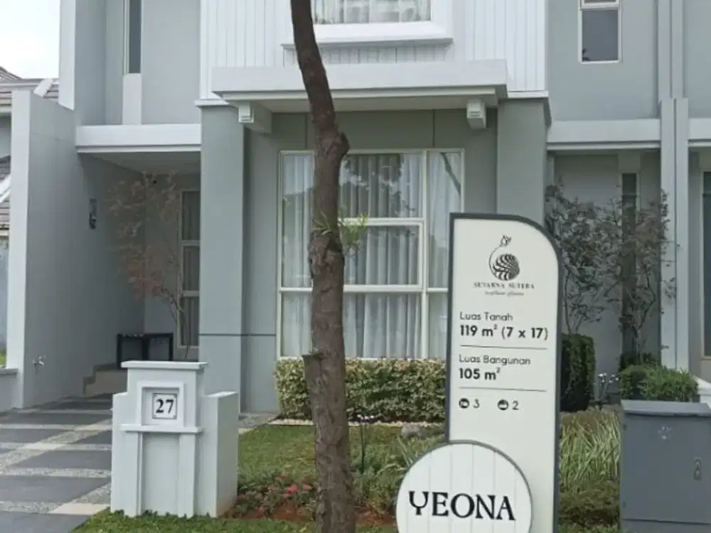 YEONA, Hunian Baru di Suvarna Sutera Free Biaya KPR Free PPN 100 %
