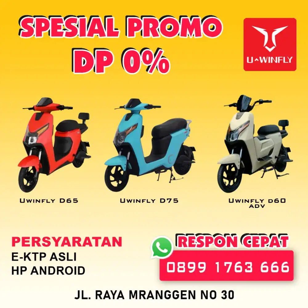 DP 0% Kredit Sepeda Listrik