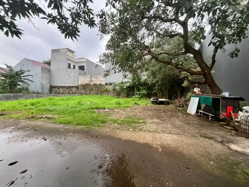 Tanah Dekat Univ Budi Luhur Bebas Banjir - SHM - 500 Jutaan