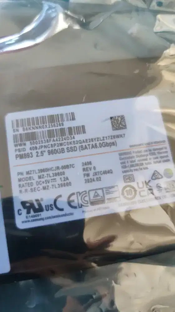 Hardisk New No Garansi