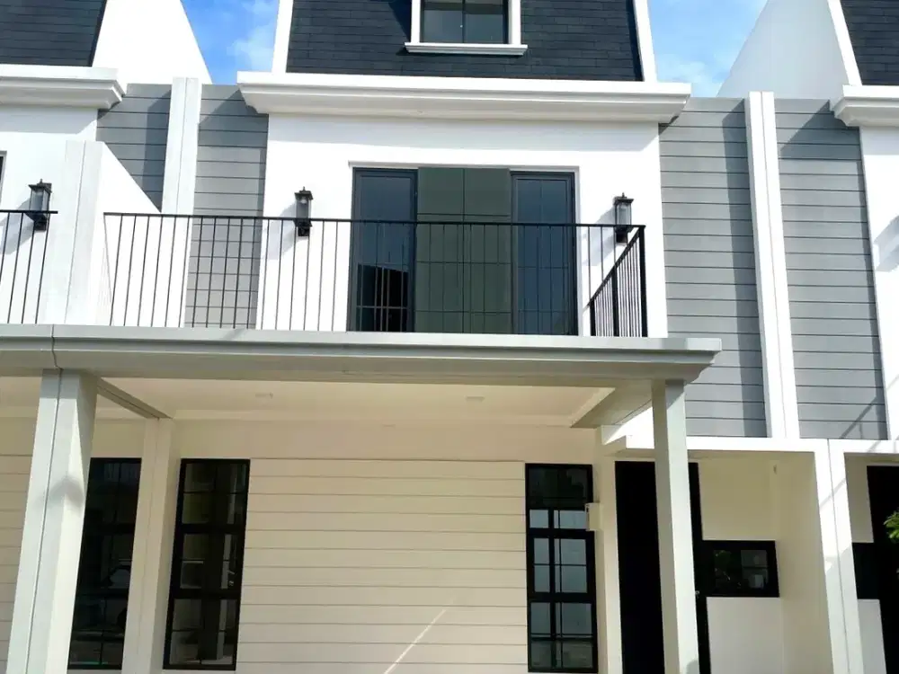 Rumah Cluster Maison De wisteria 7x12 84m type 3KT Metland Cakung