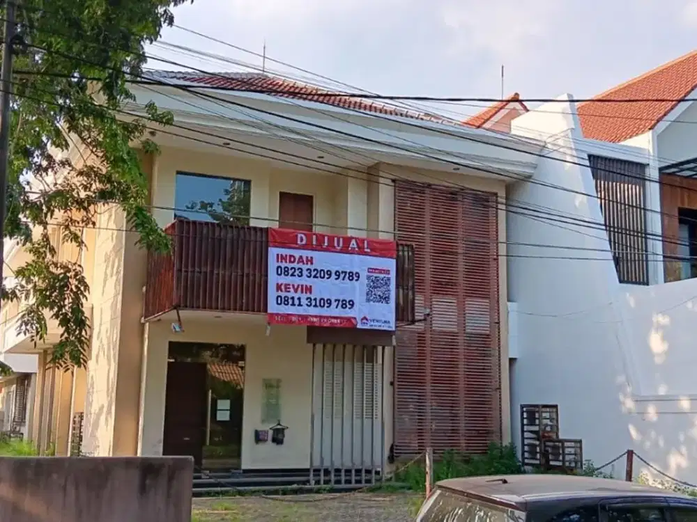 Dijual Rumah Mewah Ex Salon di Dhamahusada Indah 1 dekat Galaxy Mall, Mulyorejo, Surabaya Timur