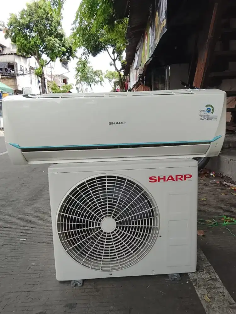 AC Sharp 1/2 PK R 32 second +pasang Free ongkir Sejabotabek